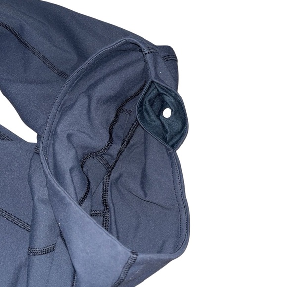 Lululemon Practice Daily Leggings 30” with Ruched Satin in Inkwell Size 6 EUC - Picture 8 of 16